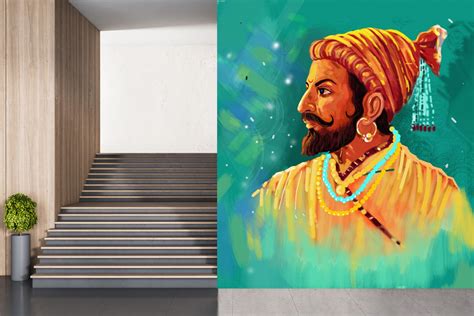 Shivaji Maharaj Customised Wallpaper – Myindianthings