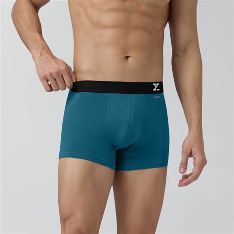 Aero Traq Pace Cotton Trunks Blue Green Black (Pack of 5) – XYXX Apparels