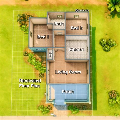 Floor Plans Sims 4