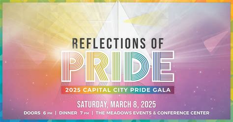 2025 Capital City Pride Gala: Reflections of Pride, The Meadows Events ...