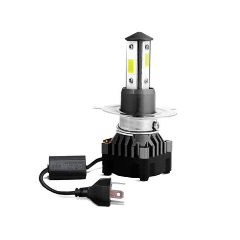 Super HS1 3-Pin LED Headlight Bulb for Bikes & Scooters, 3500 Lumens b ...
