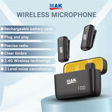 Collar Mic – MAK | Mak Mobile India