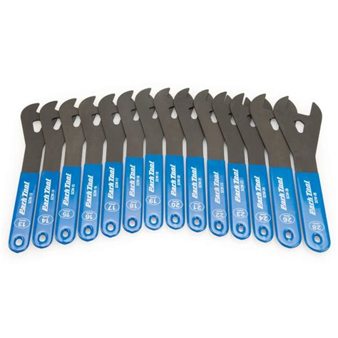 Parktool Tools | SCW-SET.3 Workshop Cone Wrench Set 13mm to 24mm, 26mm ...