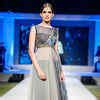A model walks the ramp during the Blenders Pride Fashion Tour 2015 held ...