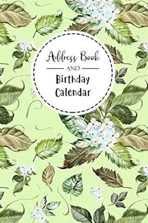 Buy Address Book and Birthday Calendar: Contact Address Book ...