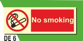 Deck and Engine Room Signage DE 6 | Signages | Prolite