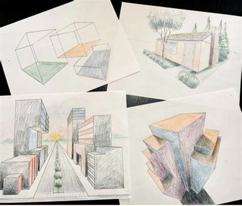 Image result for Perspective Object Drawing