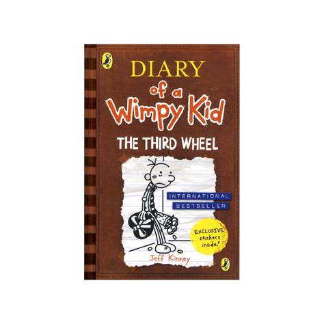 Diary of a Wimpy Kid 7- The Third Wheel – IBMC Bookshop