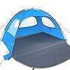 MIRUS Beach Tent, 2-3 Person Sun Shade Shelter with UPF50+ Protection ...