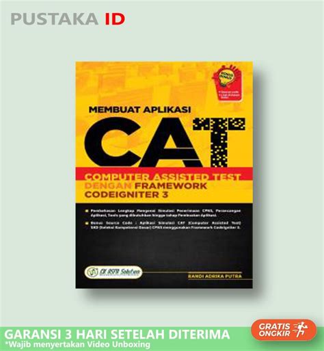 Promo Membuat Aplikasi Computer Assisted Test dengan Framework ...
