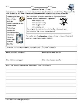 Image result for Science Current Events