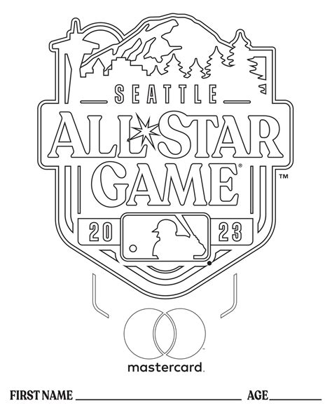 MLB Coloring Pages 的图像结果