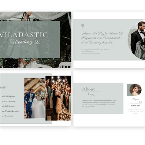 Viladastic Wedding Google Slides Template | Keynote template, Google ...