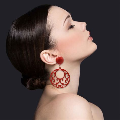 Flamenco Earring Special Hoop Spanish Elegance Contemporary Dancing ...