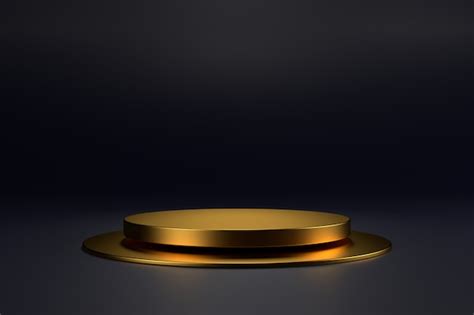 Product stand design with luxury concept | Premium Photo