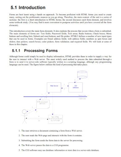 HTML - 99+ Examples, Format, How to Build, PDF