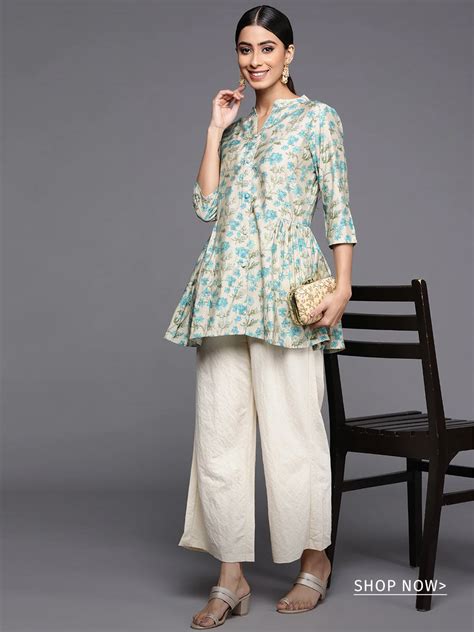 Explore 5 Trending Kurti with Pant Design For Ladies | Libas