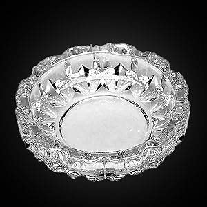 Magrido Crystal Glass Bowl Plate for Vastu & Feng Shui | Decorative ...