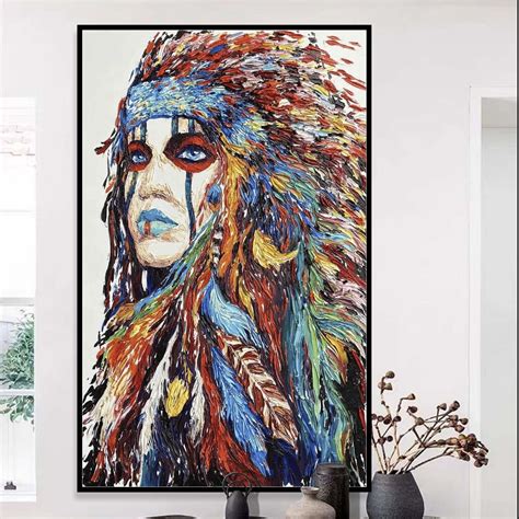 American Indian Oil Paintings
