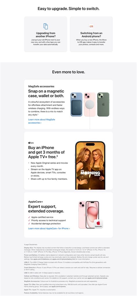 Buy iPhone 15 online, iSense Apple Store in India