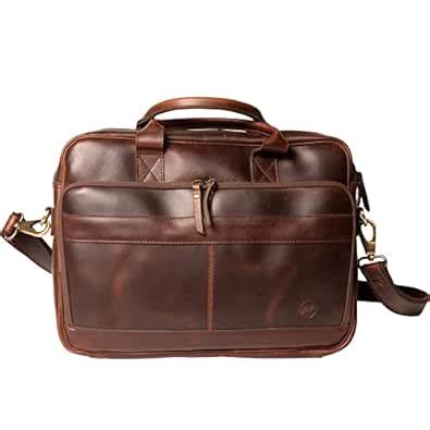 Handmade Full Grain Leather Messenger Bag with Strap |Laptop Bag ...