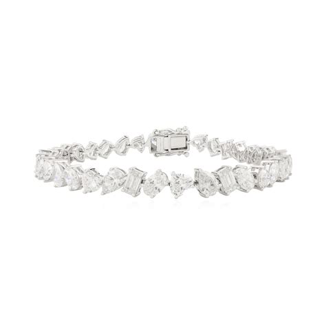 Mixed Fancy Tennis Bracelet – Conscious Carat