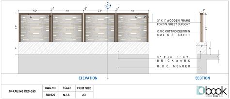 Classy CNC Design in S.S. Railing