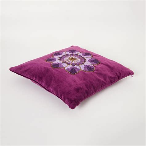 Buy Matrix Embellished Cushion Cover from Home Centre at just INR 999.0