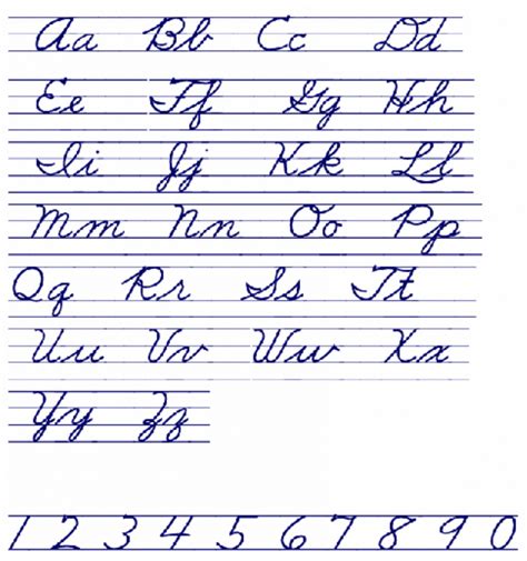 Cursive Writing Worksheets Printable Capital Letters - Preschool ...