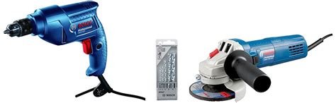 Bosch Gbm 350 Professional Rotary Drill, Wood & Metal Work (350 Watt ...