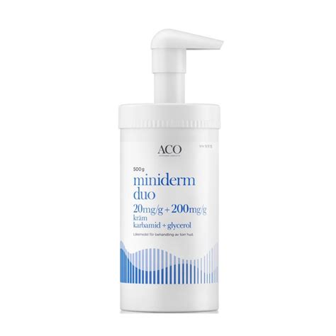 Miniderm Duo kräm 20 mg/g + 200 mg/g 500 g 润肤乳 – 裹一裹