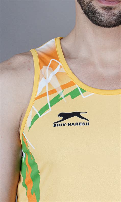 Buy Game Athletic Set for men India | Yellow | Shiv Naresh