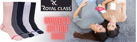 RC. ROYAL CLASS Women's Cotton Calf Length Thumb Solid Mutlicolored ...