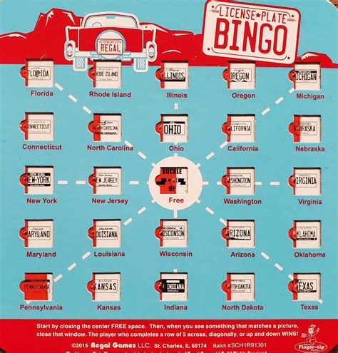 License Plate Bingo! | Ford Piquette Avenue Plant