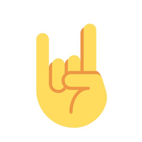 🤘 Sign of the Horns Emoji - What Emoji 🧐