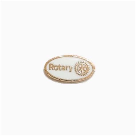 White Miniature Master Brand Member Pin (Also available with Magnet At ...