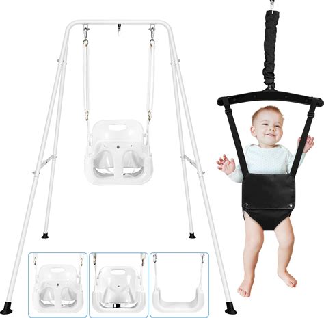 Amazon.com: Rengue 4-in-1 Baby Toddler Swing, Baby Jumpers and Bouncers ...
