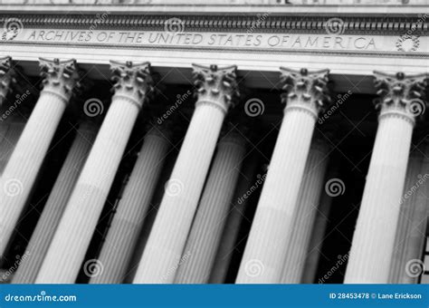 National Archives of United States Editorial Stock Photo - Image of ...
