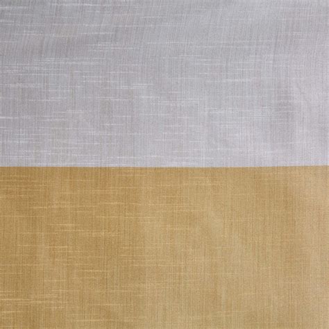 Buy Contempo Set of 2 Colourblocked Room Darkening Door Curtains from ...