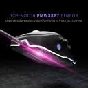 Kreo Hawk Wired Gaming Mouse, Pixart Sensor, RGB Mouse, Adjustable DPI ...