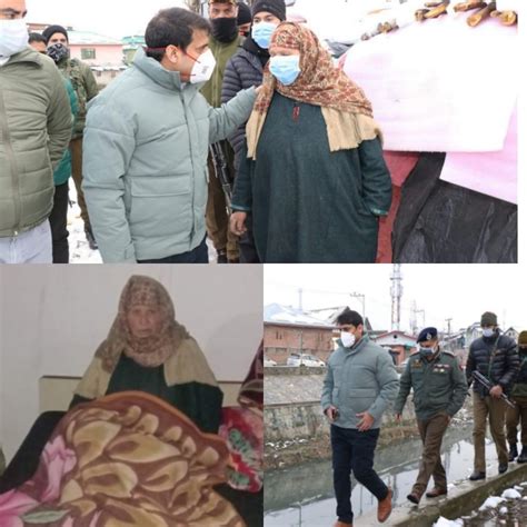 DC Srinagar comes to the rescue of destitute senior citizen; provides ...