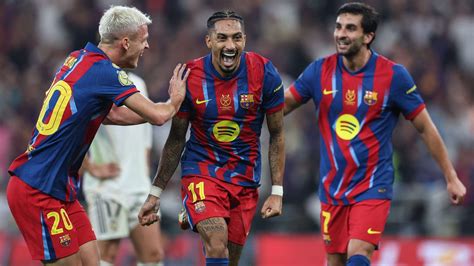 Barcelona player ratings vs Real Madrid: Relentless Raphinha fires La ...