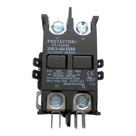 PROTACTOR 2 Pole 40 AMP Heavy Duty AC Contactor Replaces India | Ubuy