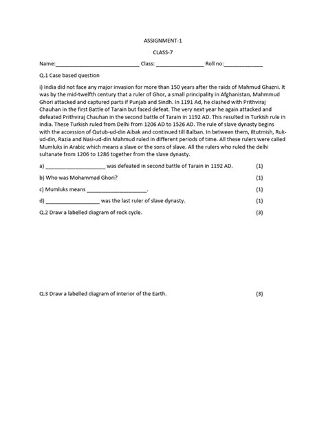 Image result for Class 7 Assignment 4th Week Answer