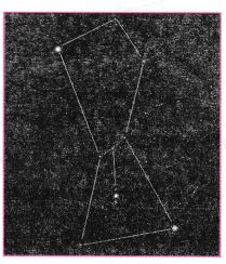 Draw sketches to show the relative positions of prominent stars in ...