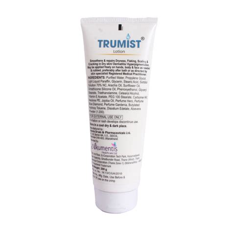 Trumist Moist Lotion 200 gm Price, Uses, Side Effects, Composition ...