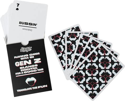 Gen Z Lingo Playing Cards | Travel Flashcards | India | Ubuy