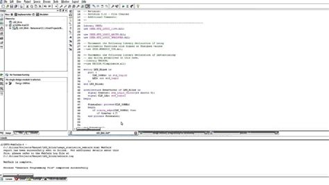 Xilinx ISE Tutorial 的图像结果