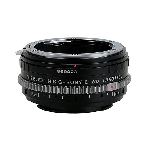 Buy Vizelex Cine ND Throttle Lens Mount Adapter Compatible with Nikon F ...