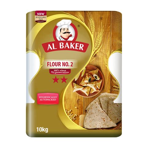 Al Baker Flour No.2 10 kg Online at Best Price | Lulu UAE